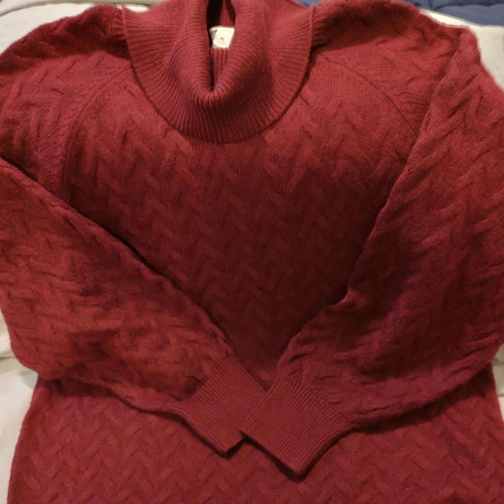 Beautiful Burgundy St. John's Bay Sweater